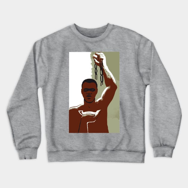 Black Power History Crewneck Sweatshirt by MIRgallery